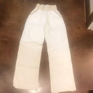 White Linen pants
